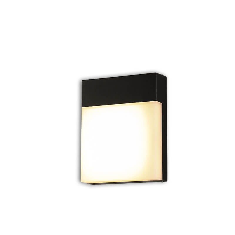Outdoor Frosted Aluminum Waterproof LED Wall Sconce Lamp
