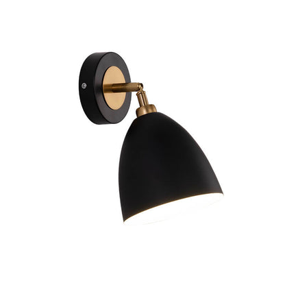 Iron Traditional Shape Shade 1-Light Wall Sconce Lamp