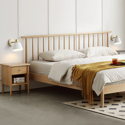 Minimalist Pure White Hardware 1-Light Wall Sconce Lamp