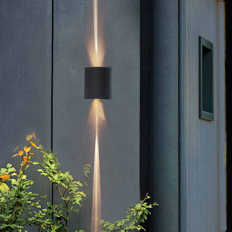 Arc Square LED Outdoor Waterproof LED Wall Sconce Lamp