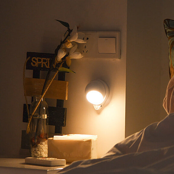 Human Drop Design LED Magnetic Night Light Wall Sconce Lamp