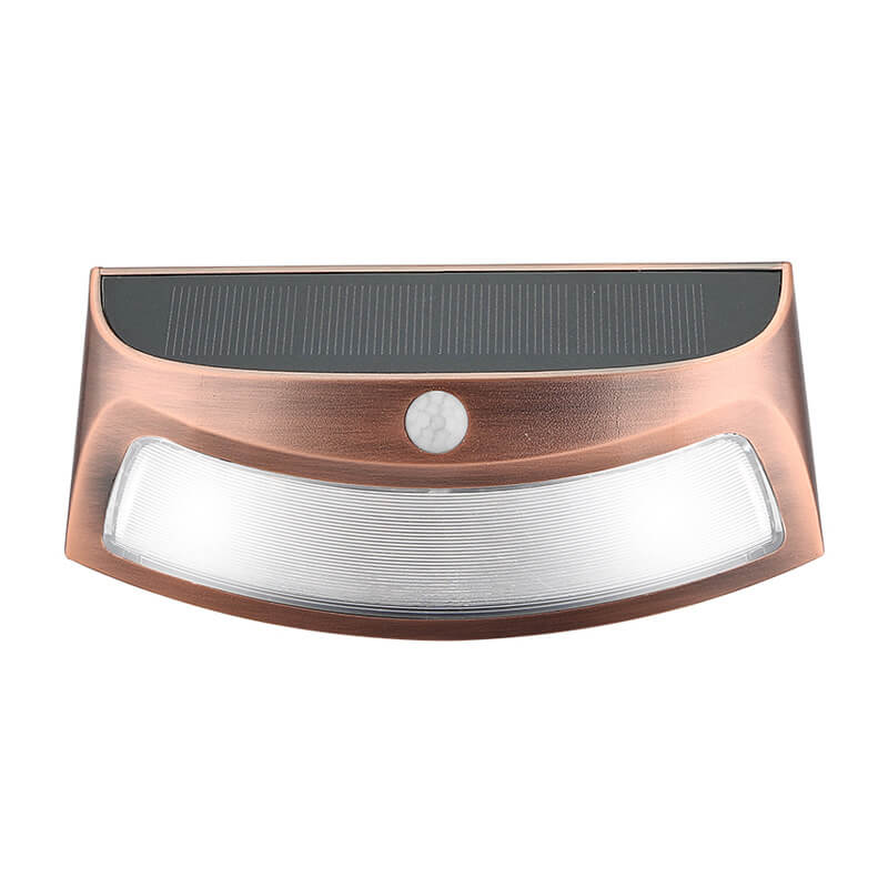 Simplicity Solar Square LED Outdoor Wall Sconce Lamp