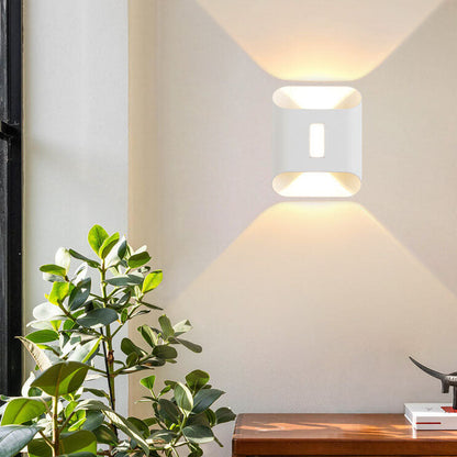 Aluminum Lens Outdoor Waterproof Patio LED Wall Sconce Lamp