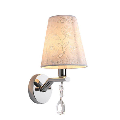 Transitional Iron Frame 1-Light Wall Sconce Lamp