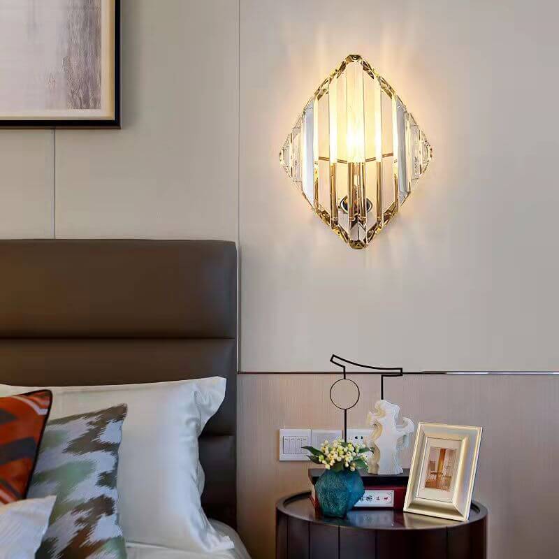 Light Triangle Geometry 1/2/3 Light Wall Sconce Lamp