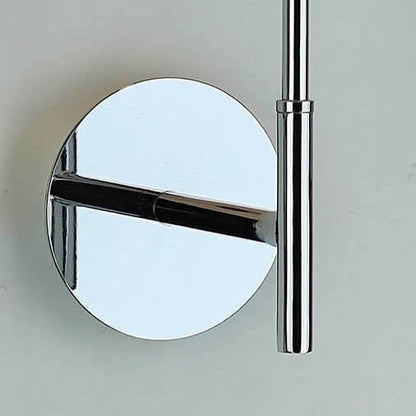 Cylindrical Fabric Carbon Steel 1-Light Wall Sconce Lamp