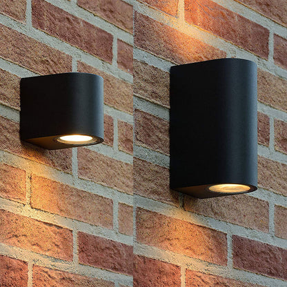 Solid Double-headed LED Outdoor Waterproof Wall Sconce Lamp