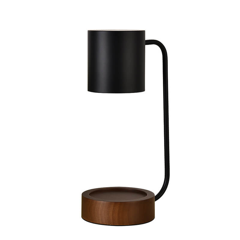 Japanese Minimalist Wood Timing Dimming Table Lamp