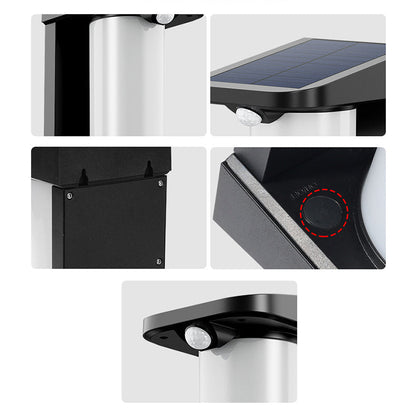 Waterproof Cylinder PC ABS LED Outdoor Wall Sconce Lamp