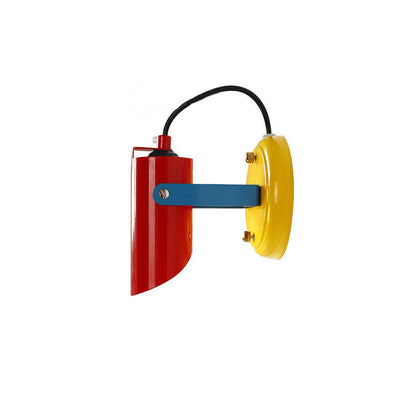 Scandinavian Cylinder 1-Light Adjustable Wall Sconce Lamp