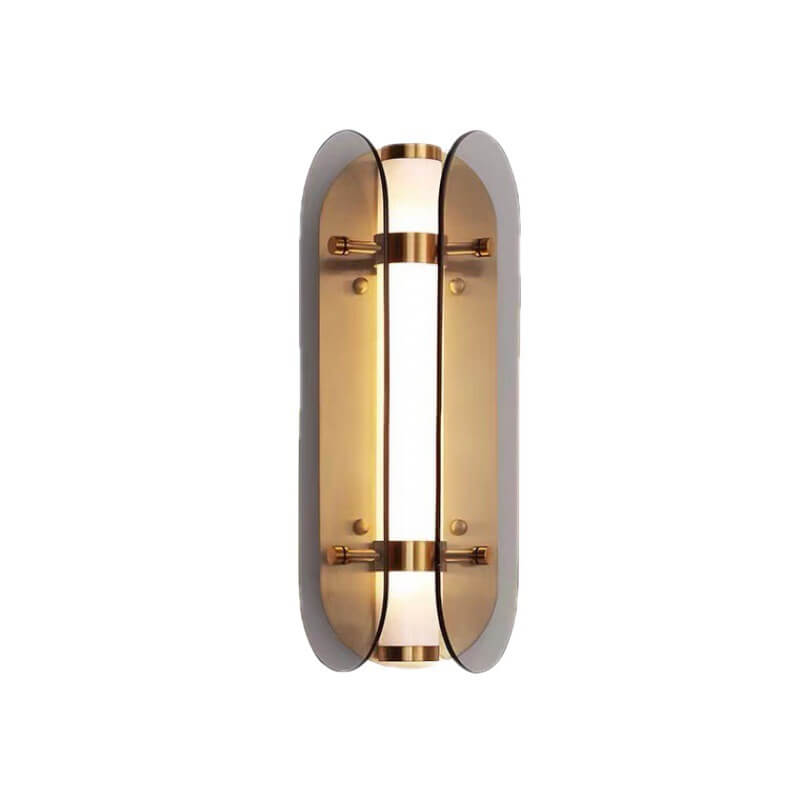 Scandinavian Minimalist Light Glass LED Wall Sconce Lamp