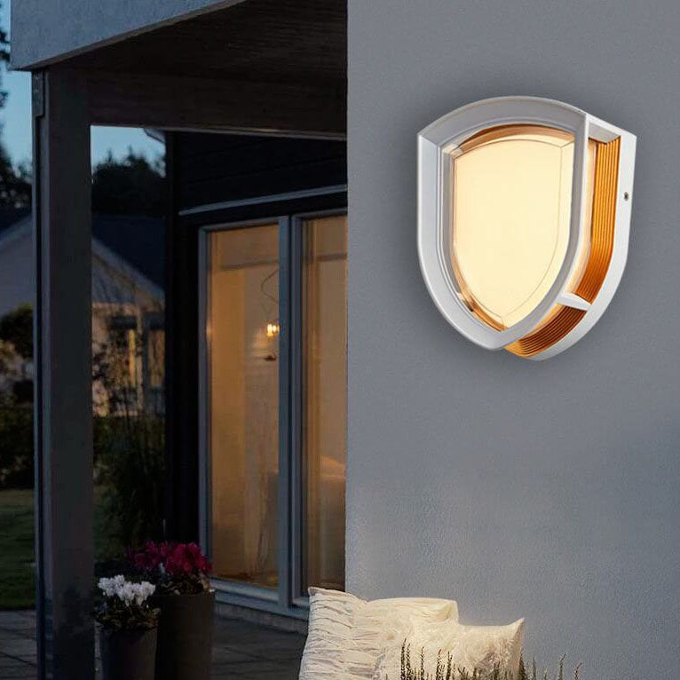 Acrylic Shape LED Outdoor Waterproof Wall Sconce Lamp