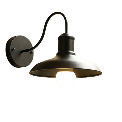 Loft Outdoor Waterproof 1-Light Bent Arm Wall Sconce Lamp
