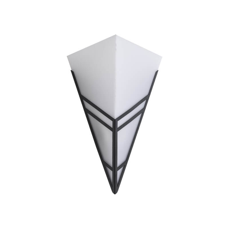 Nordic Iron Triangles Geometry 1-Light Wall Sconce Lamp