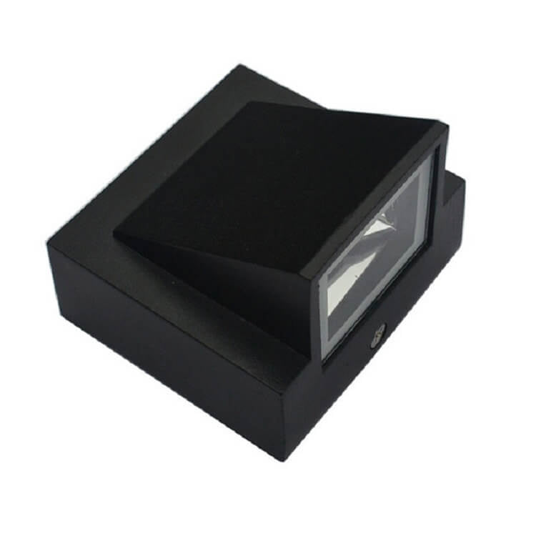 Geometric Square LED Outdoor Waterproof Wall Sconce Lamp
