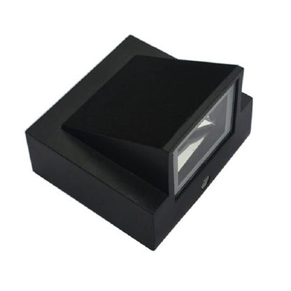 Geometric Square LED Outdoor Waterproof Wall Sconce Lamp