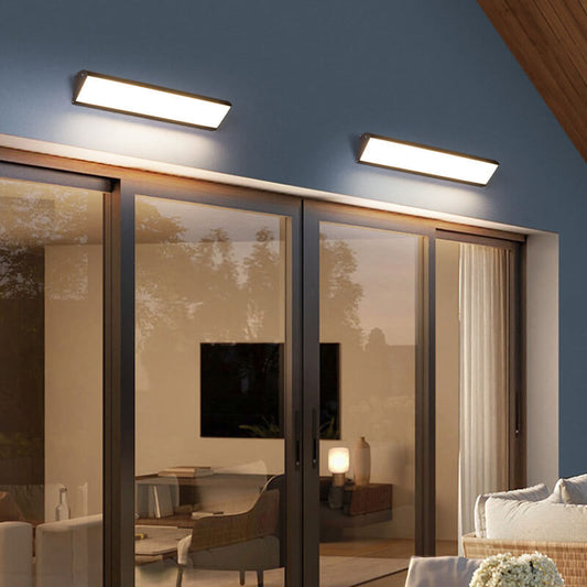Aluminum Long Outdoor Indoor LED Wall Sconce Lamp