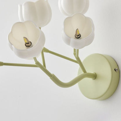 Scandinavian Branch Iron PE 6-Light Wall Sconce Lamp