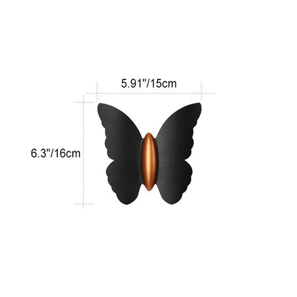 Waterproof Butterfly Aluminium LED Outdoor Wall Sconce Lamp