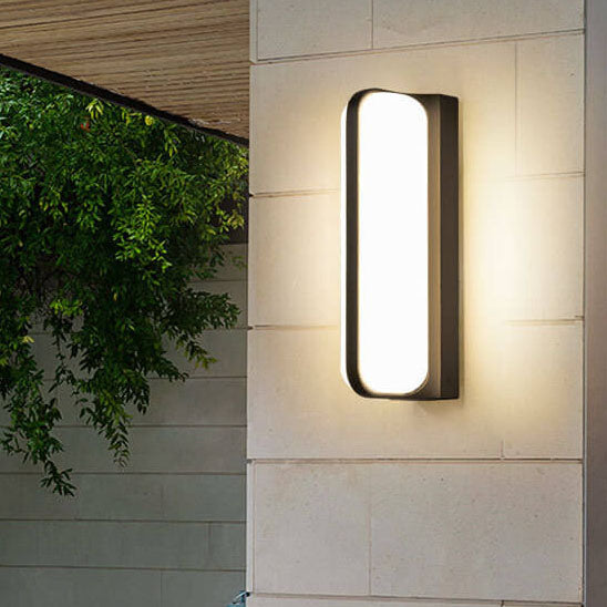 Oval Indoor Outdoor Waterproof Patio Wall Sconce Lamp
