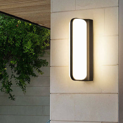 Oval Indoor Outdoor Waterproof Patio Wall Sconce Lamp