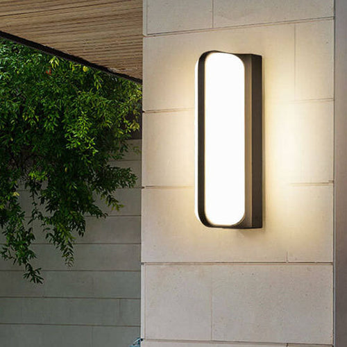 Oval Indoor Outdoor Waterproof Patio Wall Sconce Lamp