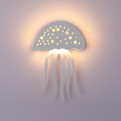 Modern Creative 1-Light LED Jellyfish Wall Lamp