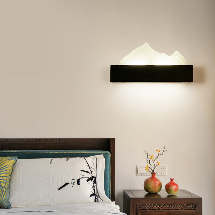 Acrylic Chinese Iceberg Design LED Wall Sconce Lamp