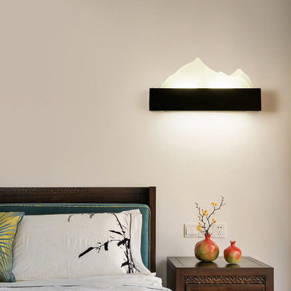 Acrylic Chinese Iceberg Design LED Wall Sconce Lamp