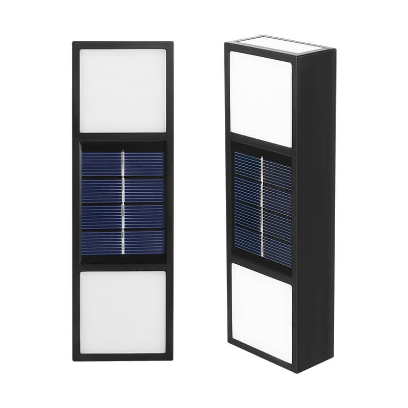 Solar LED Waterproof Patio Fence Wall Sconce Lamp