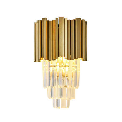 Nordic Light Luxury Crystal 1-Light Wall Sconce Lamp