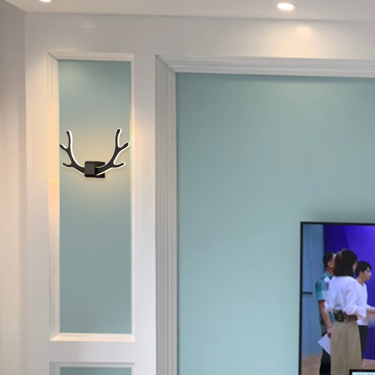 Acrylic Nordic Creative Antler Shape LED Wall Sconce Lamp
