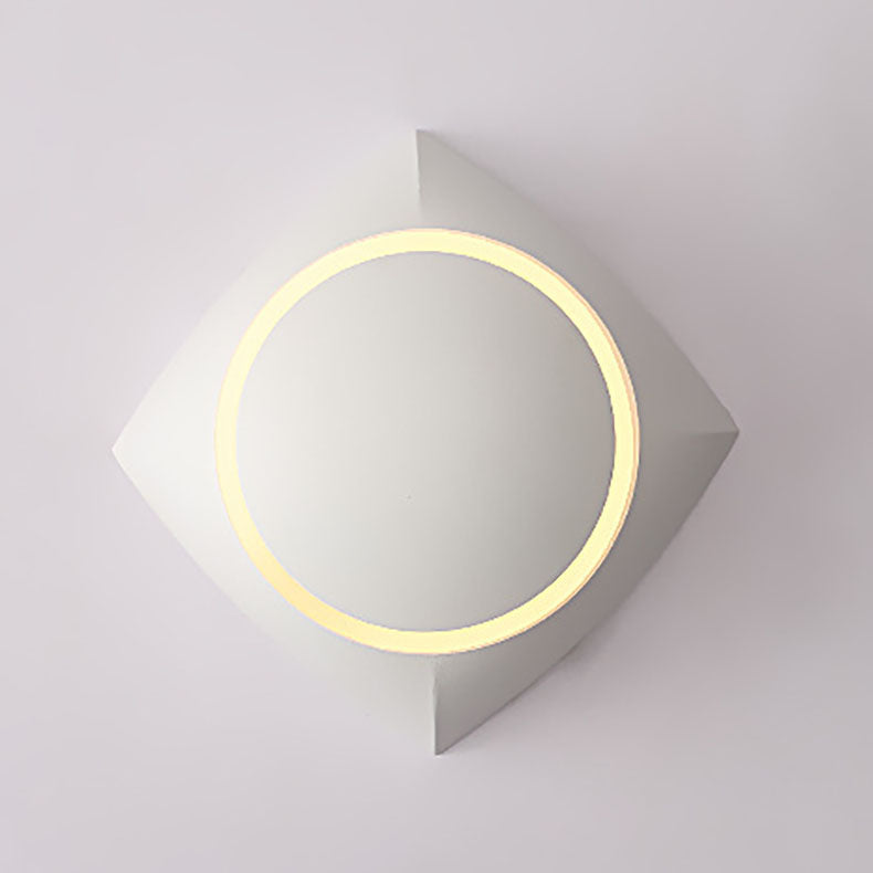 Scandinavian Square Base Aluminum Acrylic Wall Sconce Lamp