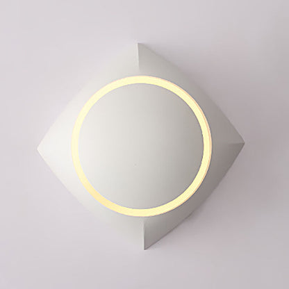 Scandinavian Square Base Aluminum Acrylic Wall Sconce Lamp