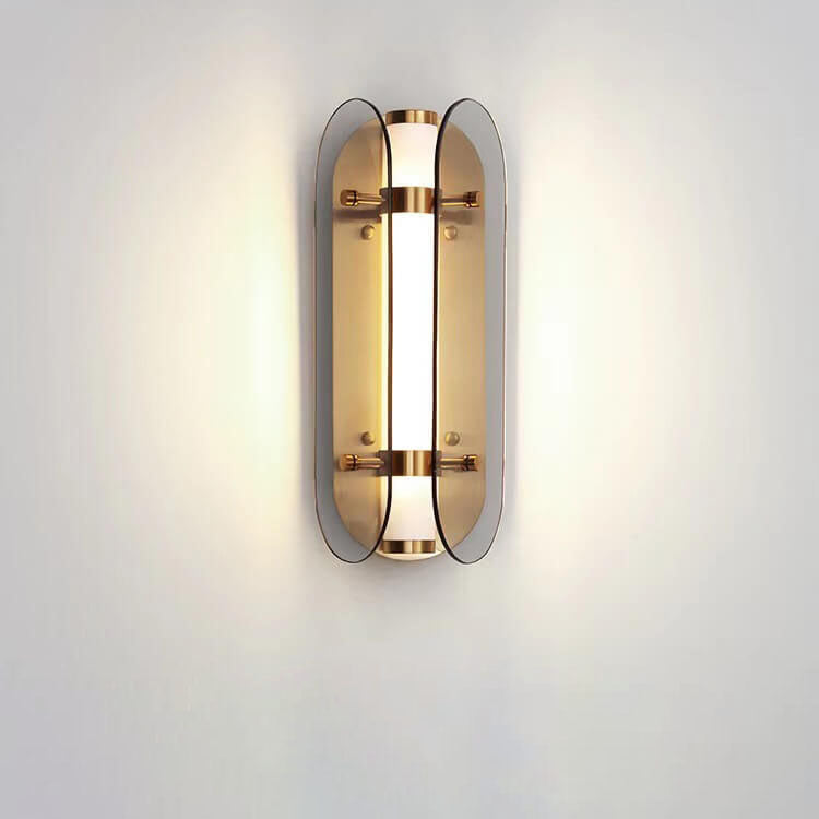 Scandinavian Minimalist Light Glass LED Wall Sconce Lamp