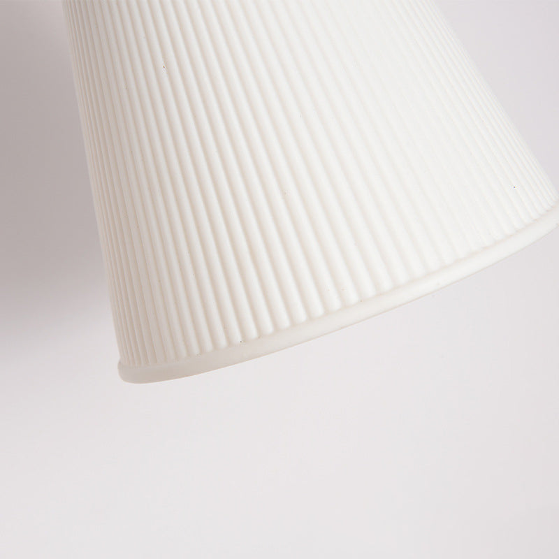 Scandinavian Stripe Ceramic Brass 1-Light Wall Sconce Lamp