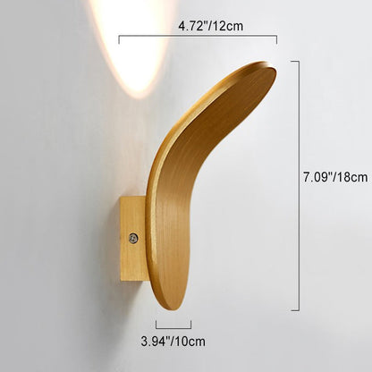 Scandinavian Aluminum Arch LED Wall Sconce Lamp