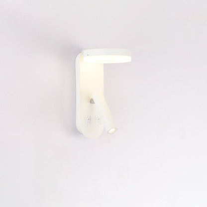 Solid Color Aluminum Iron Acrylic LED Wall Sconce Lamp