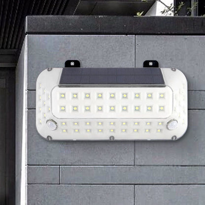 Solar Emitting Body Sensor LED Outdoor Wall Sconce Lamp