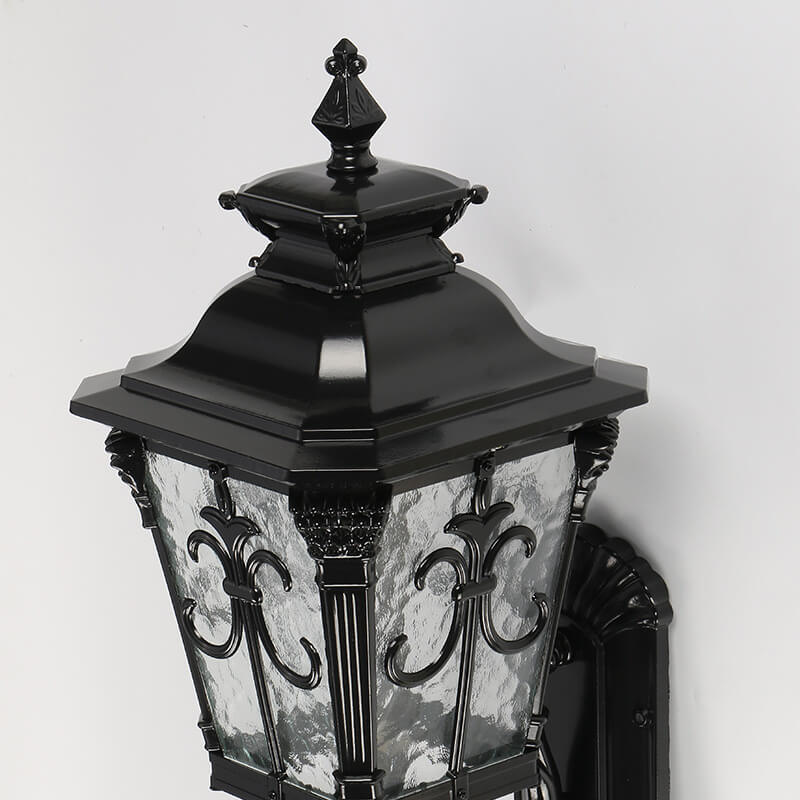 Europe Glass Outdoor Indoor 1-Light Wall Sconce Lamp