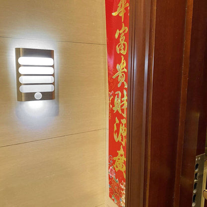 Rectangular Aluminum USB Rechargeable LED Wall Sconce Lamp