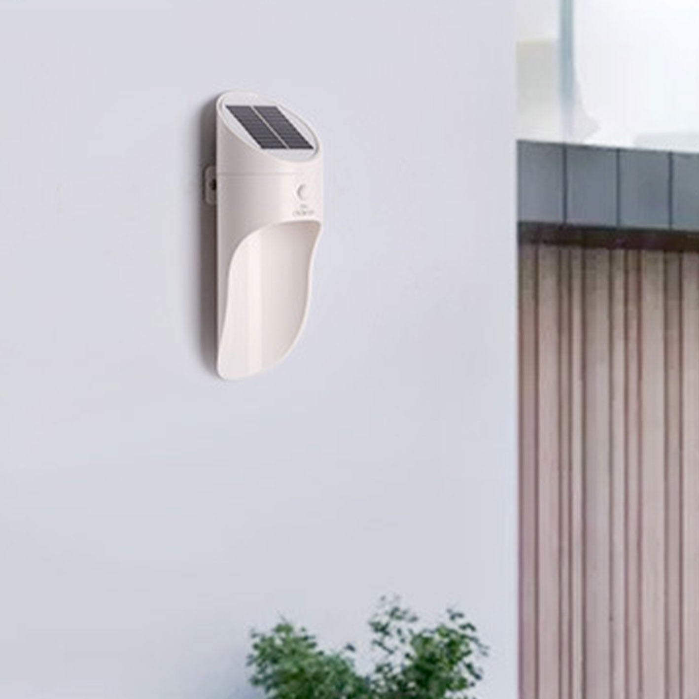 Solar LED Sensor Outdoor Waterproof Wall Sconce Lamp