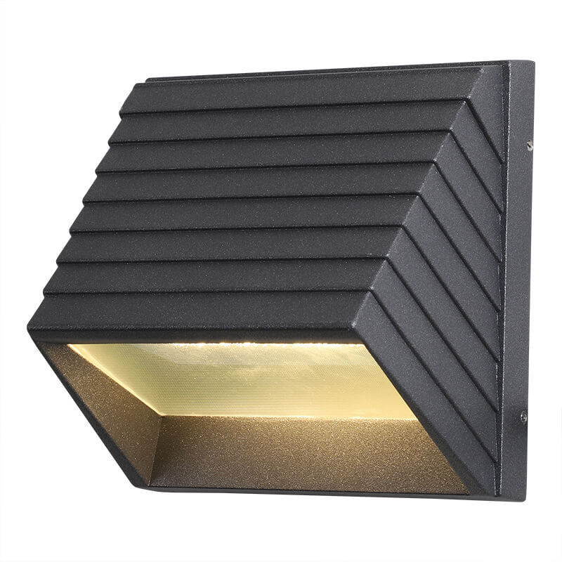 Outdoor Trapezoidal LED Waterproof Patio Wall Sconce Lamp