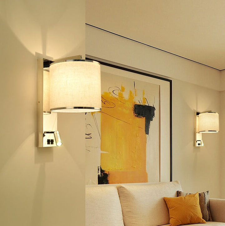 Light Luxury Stainless Steel 1-Light Wall Sconce Lamp
