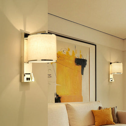 Light Luxury Stainless Steel 1-Light Wall Sconce Lamp