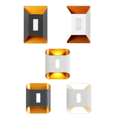 Aluminum Lens Outdoor Waterproof Patio LED Wall Sconce Lamp