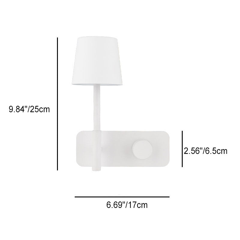 Cone Shade Aluminum Dimmable LED Wall Sconce Lamp