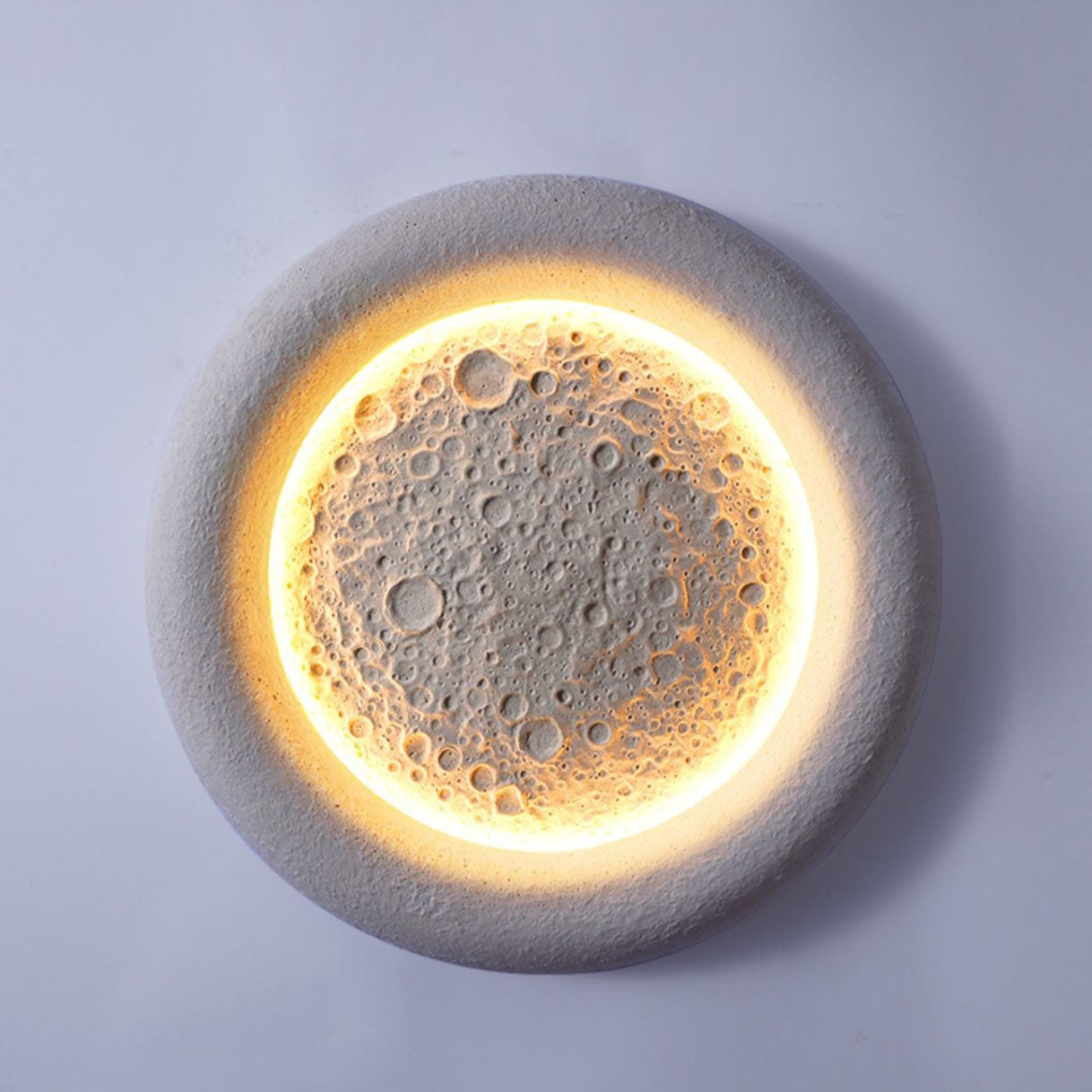 Chinese Moon Texture Shade LED Waterproof Wall Sconce Lamp