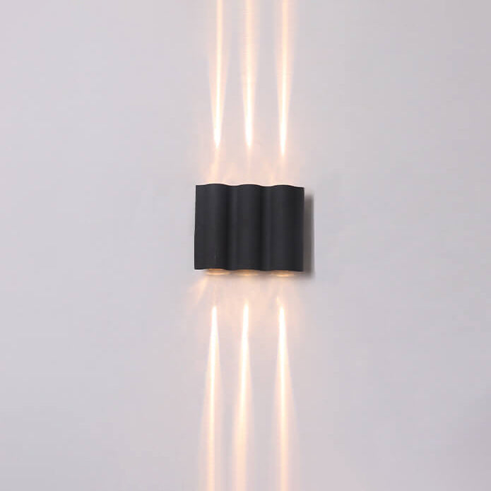 Arc Square LED Outdoor Waterproof LED Wall Sconce Lamp