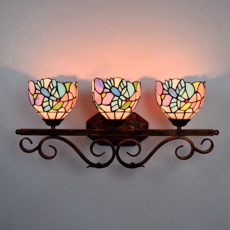 Tiffany Bathroom Vanity Mirror Front Wall Sconce Lamp